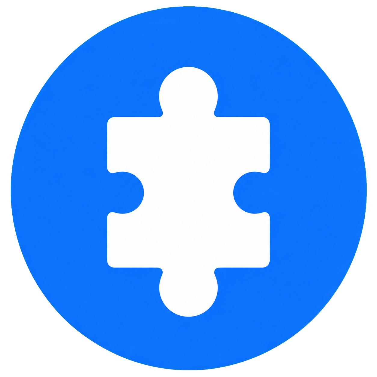 ikona reseni na miru puzzle transparentni