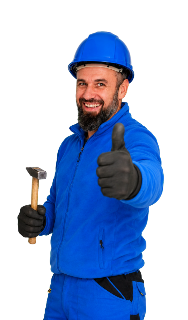 elektrikar palec modra helma